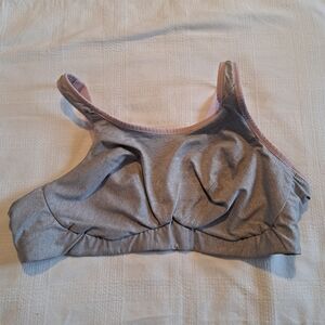 Goddess 42DDD gray sports bra